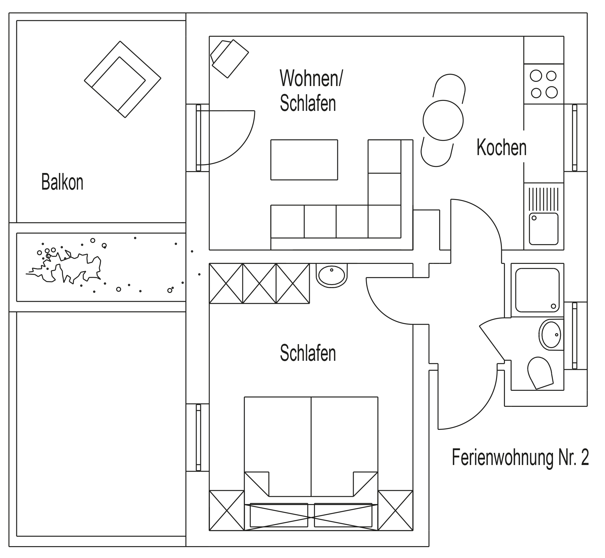 Haus Marlies Norderney - Ferienwohnung 2